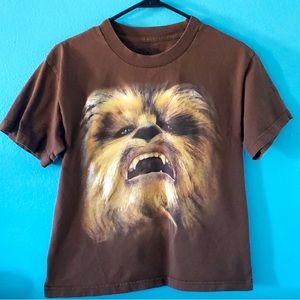 Star Wars Chewbacca Shirt. Fits Youth Extra Large. Good Condition.